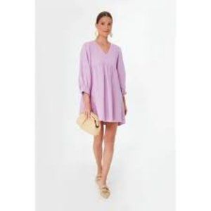 Lavender Gauze Millie Dress POMANDER PLACE